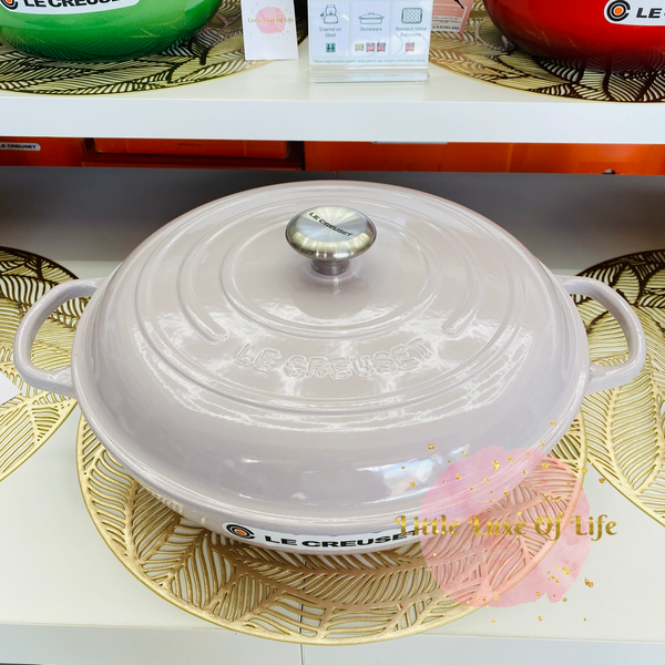 Le Creuset Signature Braiser 5QT 32cm - SHALLOT