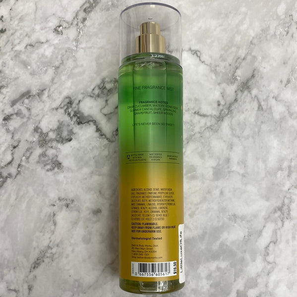 Bath & Body Works CUCUMBER MELON Fine Fragrance Mist