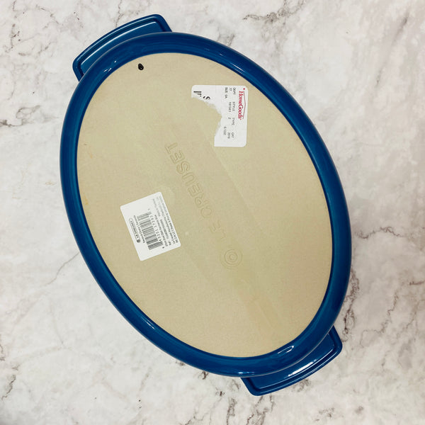 Le Creuset Stoneware Oval Dish 27cm (SECOND CHOIX)- HARMONIC BLUE