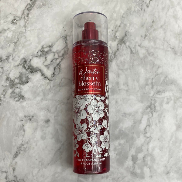 Bath & Body Works WINTER CHERRY BLOSSOM Fine Fragrance Mist