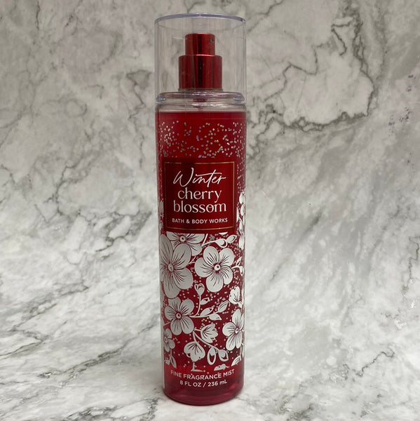 Bath & Body Works WINTER CHERRY BLOSSOM Fine Fragrance Mist