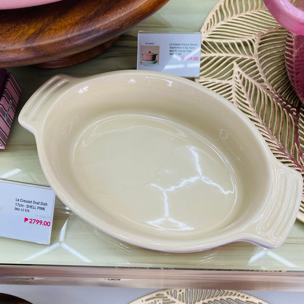 Le Creuset Oval Dish 17cm - SHELL PINK