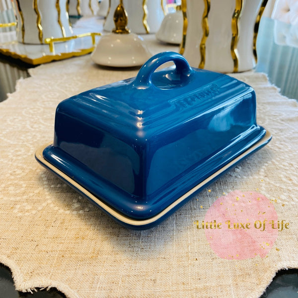Le Creuset European Butter Dish (SECOND CHOIX)- MARSEILLE