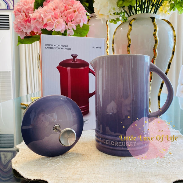 Le Creuset 34-Oz. French Press - Provence / BLUE BELL PURPLE