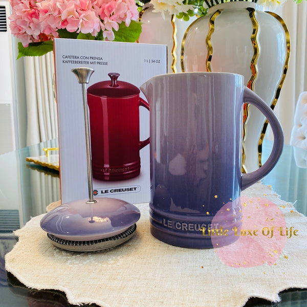 Le Creuset 34-Oz. French Press - Provence / BLUE BELL PURPLE