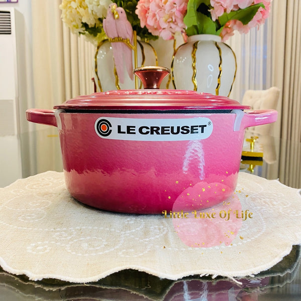 Le Creuset Signature Round Dutch Oven 3.5qt 22cm - BERRY