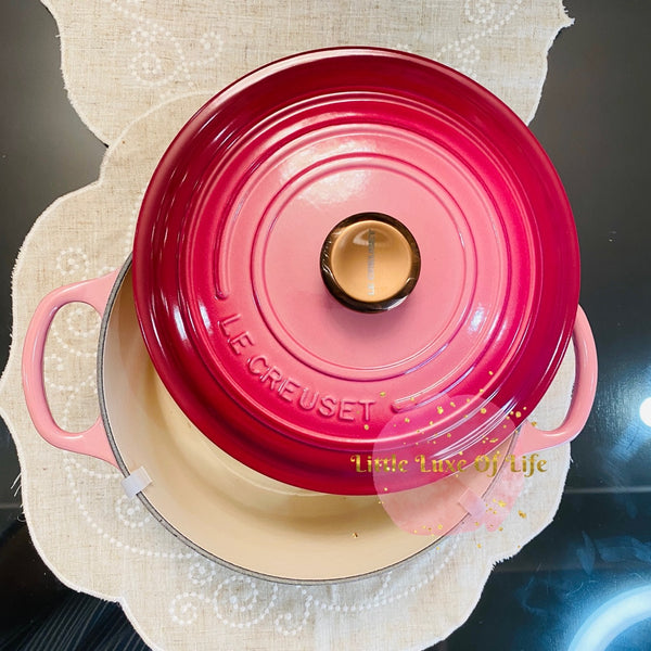 Le Creuset Signature Round Dutch Oven 3.5qt 22cm - BERRY