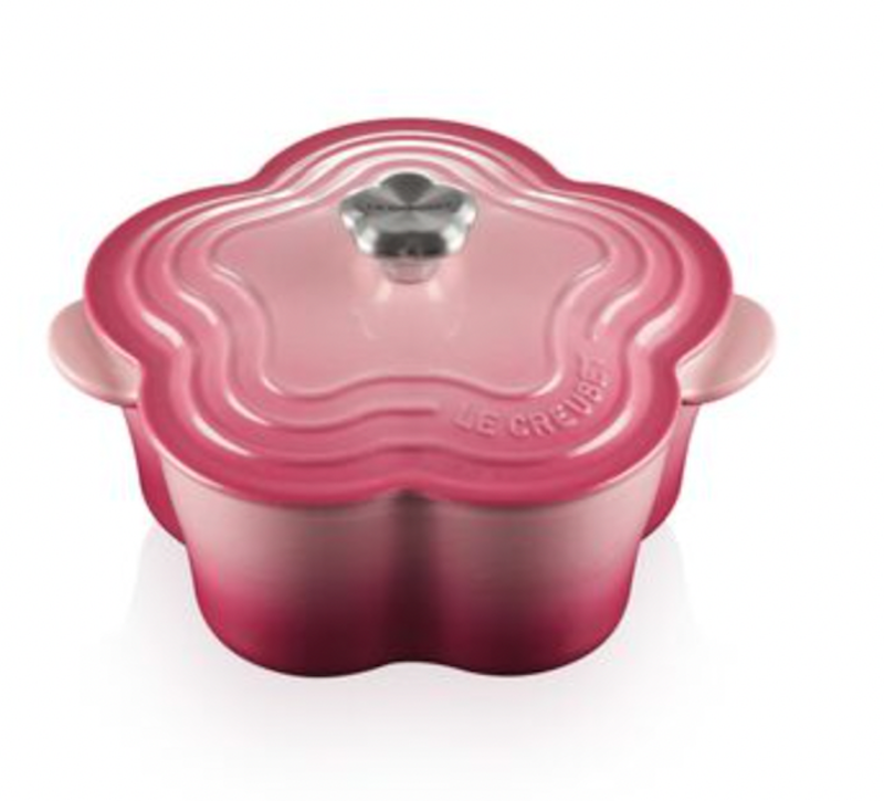 Le Creuset Flower Cocotte 2.25QT 20cm - BERRY – LittleLuxeOfLife