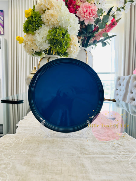 Le Creuset Coupe Salad Plate 22cm ( SECOND CHOIX-per piece) - LAPIS