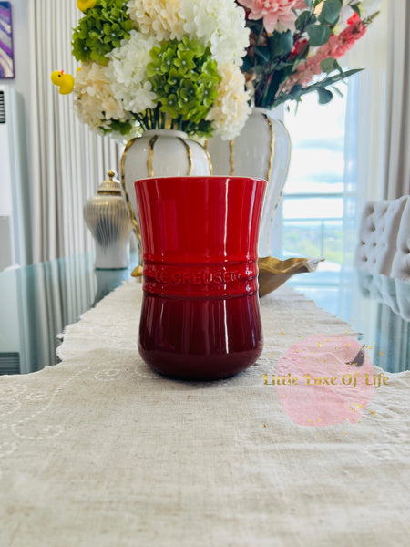 Le Creuset Utensil Crock 1.1L (SECOND CHOIX) - CERISE