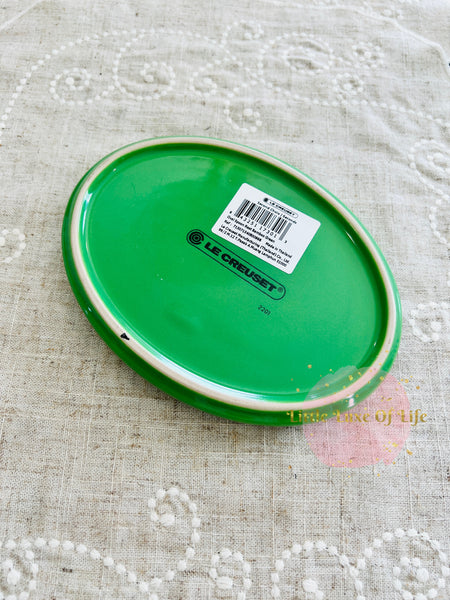 Le Creuset Oval Spoon Rest ( SECOND CHOIX) - BAMBOO GREEN
