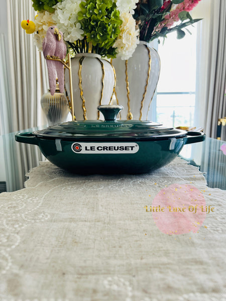 Le Creuset Signature Cast Iron Oval Casserole w/ Lid 3.75qt - ARTICAUT
