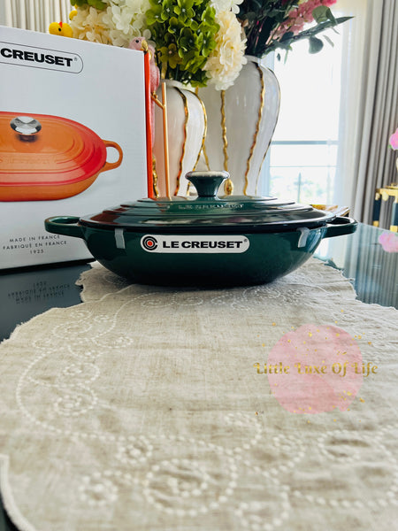 Le Creuset Signature Cast Iron Oval Casserole w/ Lid 3.75qt - ARTICAUT