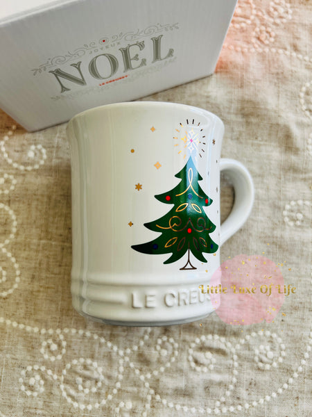 Le Creuset Noel Collection Seattle Mug 14oz 400ml - TREE DECAL