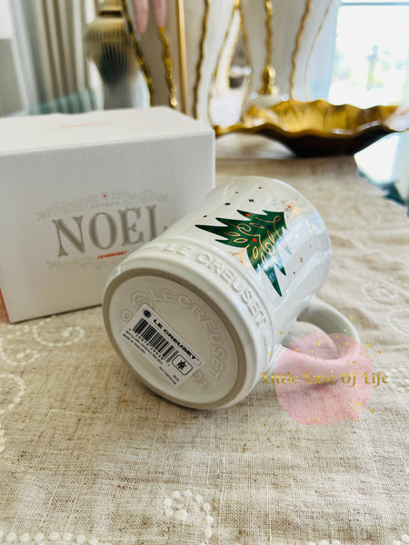 Le Creuset Noel Collection Seattle Mug 14oz 400ml - TREE DECAL
