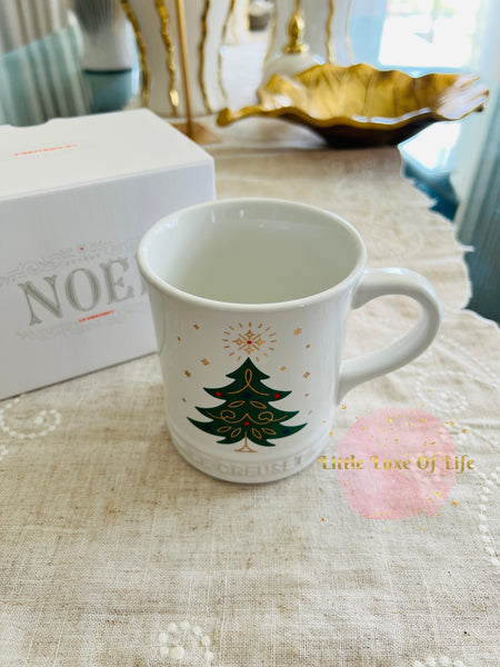 Le Creuset Noel Collection Seattle Mug 14oz 400ml - TREE DECAL