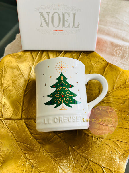 Le Creuset Noel Collection Seattle Mug 14oz 400ml - TREE DECAL