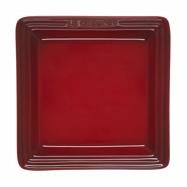 Le Creuset Square Plate 8.25" inch - CERISE