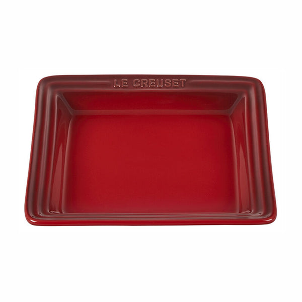 Le Creuset Square Plate 8.25" inch - CERISE