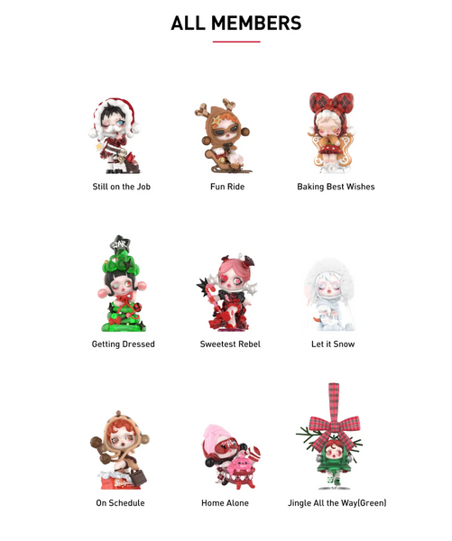ORIGINAL POP MART SKULLPANDA Tell Me What You Want Series Figures PER PIECE