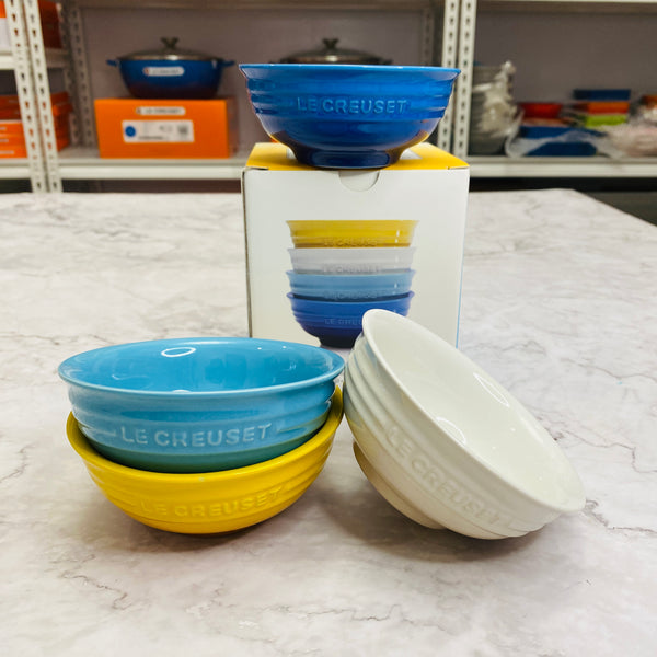 Le Creuset Riviera Collection Multicolor Mini Bowl, Set of 4