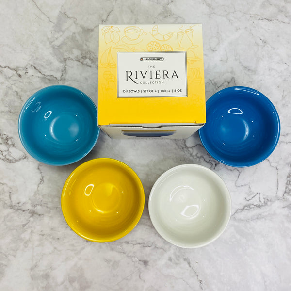 Le Creuset Riviera Collection Multicolor Mini Bowl, Set of 4