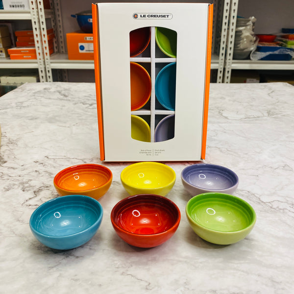 Le Creuset Pinch Bowls, Set of 6