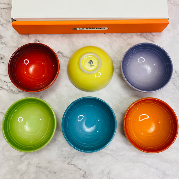 Le Creuset Pinch Bowls, Set of 6
