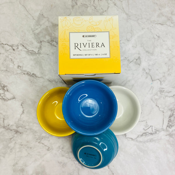 Le Creuset Riviera Collection Multicolor Mini Bowl, Set of 4