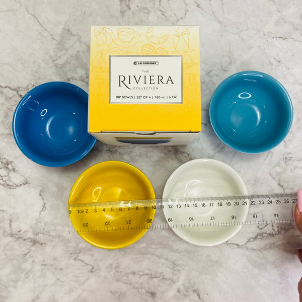 Le Creuset Riviera Collection Multicolor Mini Bowl, Set of 4