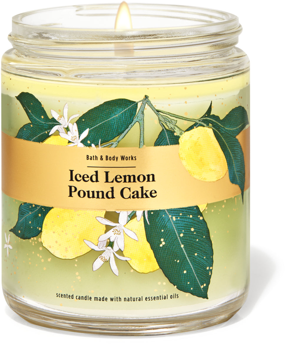Natural Iced Lemon Pound Cake Soy Wax Melts