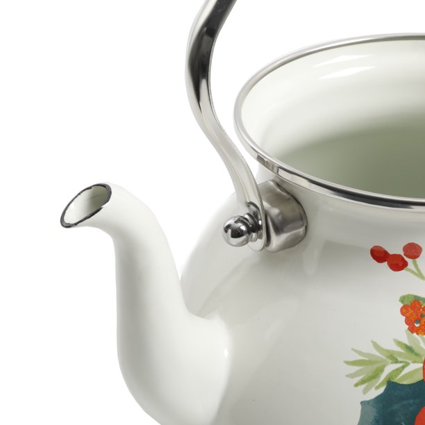 The pioneer woman flower garden 2.3 qt tea clearance kettle