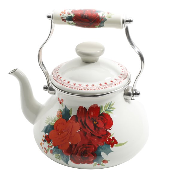 The Pioneer Woman Cheerful Rose 4-Quart Dutch Oven