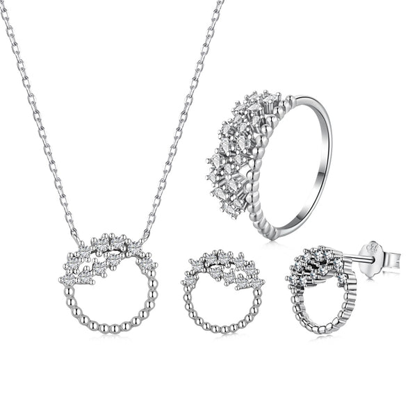 PURE 925 SILVER Anastasia Jewelry Set