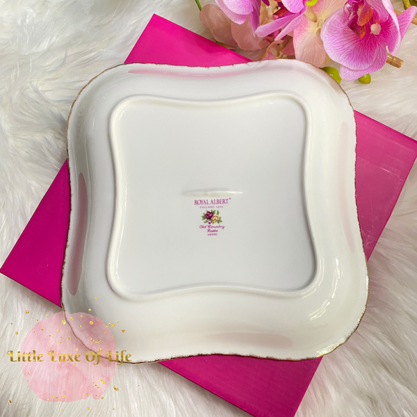 Royal Albert  Old Country Roses 2-Part Divided Server