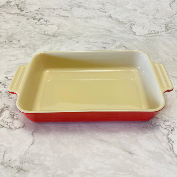 Le Creuset Stoneware Rectangular Dish 25cm (SECOND CHOIX)- CARMIN