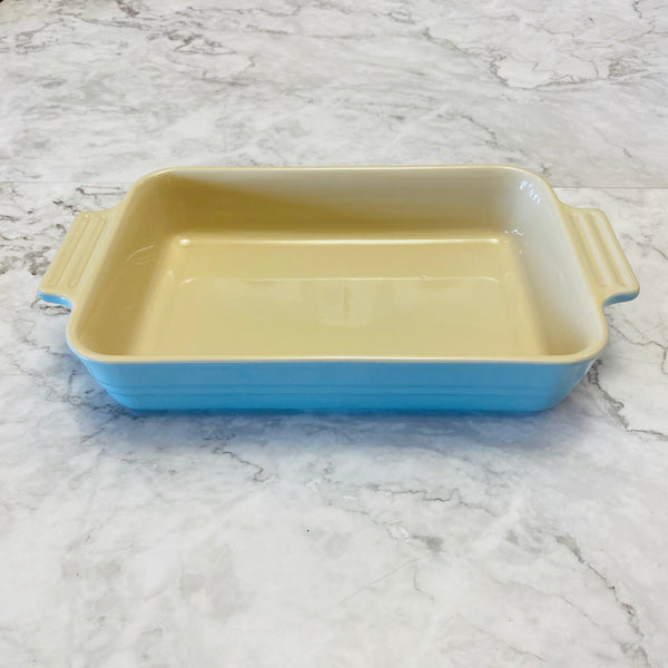 Le Creuset Stoneware Rectangular Dish 25cm (SECOND CHOIX)- SKY BLUE