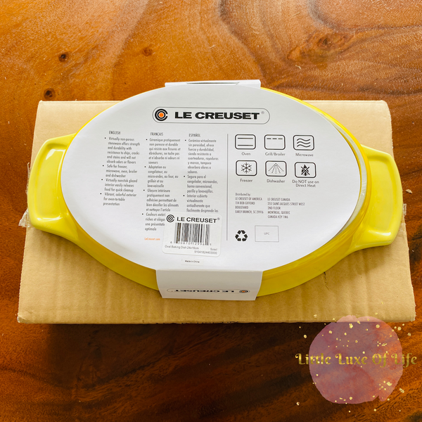 Le Creuset Signature Oval Baking Dish 24cm 9.5"inch 0.9qt - SOLEIL