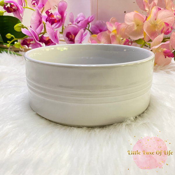 Le Creuset 1qt Souffle Dish - White