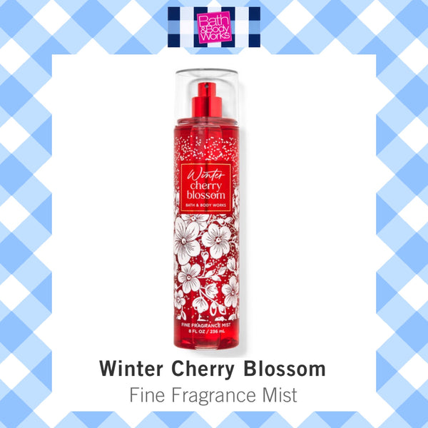 Bath & Body Works WINTER CHERRY BLOSSOM Fine Fragrance Mist