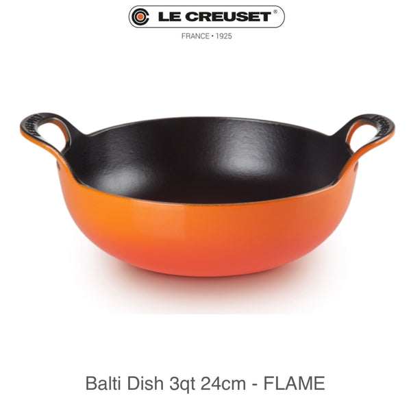 Le Creuset Balti Dish 3 qt 24cm - FLAME