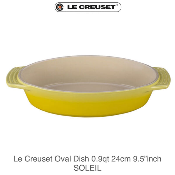 Le Creuset Signature Oval Baking Dish 24cm 9.5"inch 0.9qt - SOLEIL