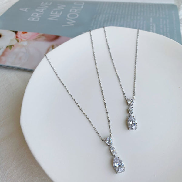 PURE 925 SILVER Angelique Necklace
