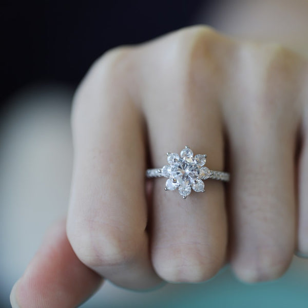 PURE 925 SILVER Yasmin Ring