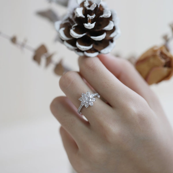 PURE 925 SILVER Yasmin Ring
