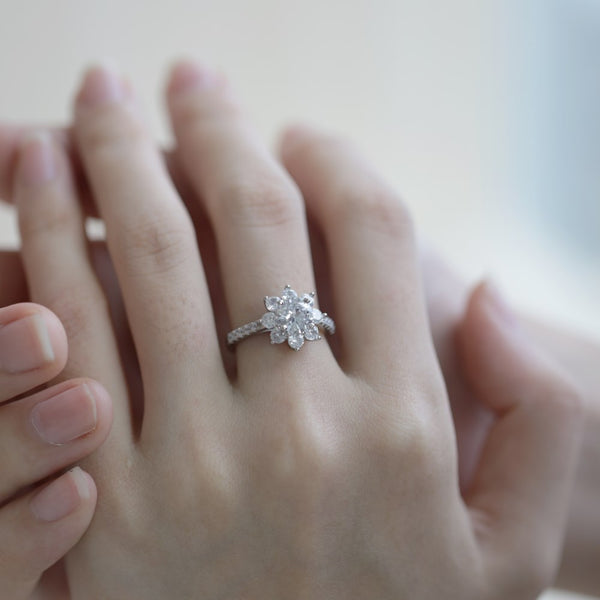 PURE 925 SILVER Yasmin Ring