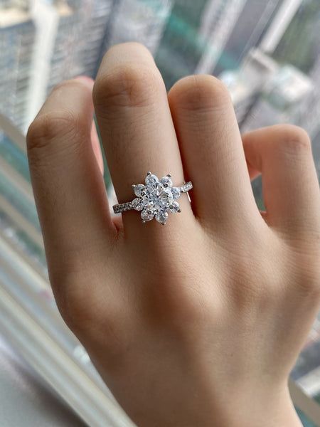 PURE 925 SILVER Yasmin Ring