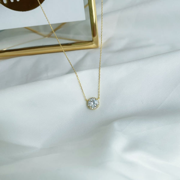 PURE 925 (Gold Plated)SILVER Gabrielle Necklace