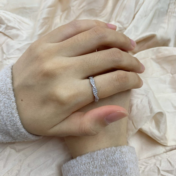PURE 925 SILVER Infinity Ring