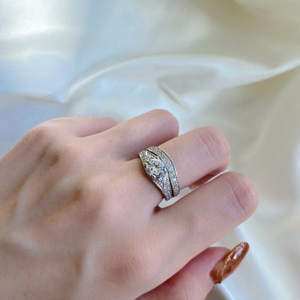 PURE 925 SILVER Audrey Ring Set
